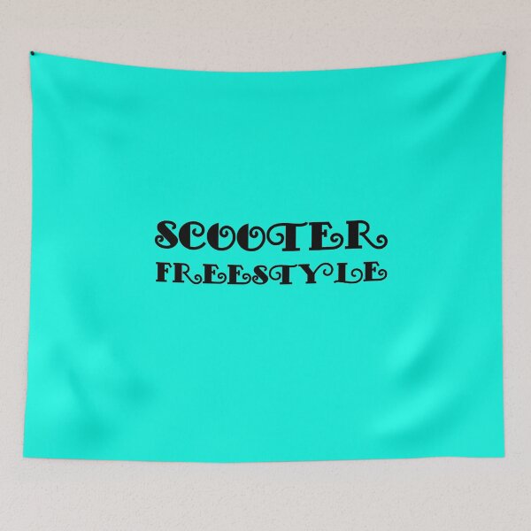 Item preview, Scooter Freestyle Blue designed and sold by DamaliePierre.