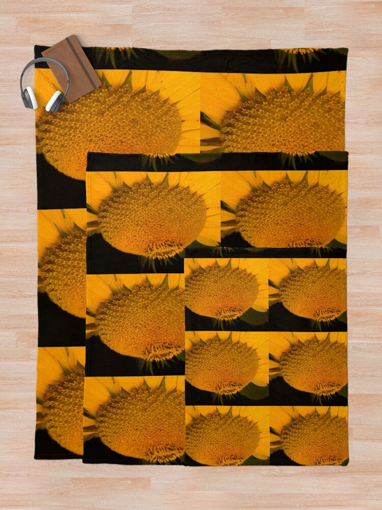 Alternate view of The little tournasol By Yannis Lobaina Throw Blanket