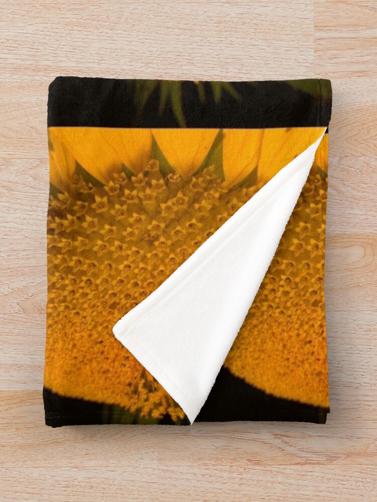 Alternate view of The little tournasol By Yannis Lobaina Throw Blanket