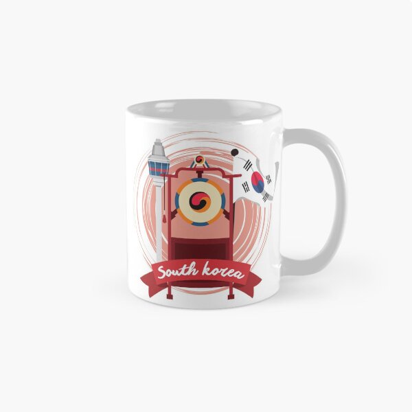 Item preview, South Korea flag, N Seoul Tower, Samgomu  designed and sold by K-LetterCo.