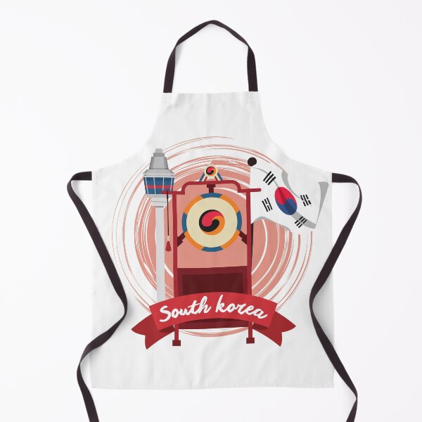 Item preview, South Korea flag, N Seoul Tower, Samgomu designed and sold by K-LetterCo.