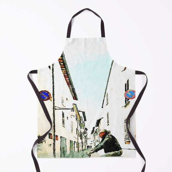 Item preview, Glimpse with a man on a bicycle designed and sold by Giuseppe Cocco.