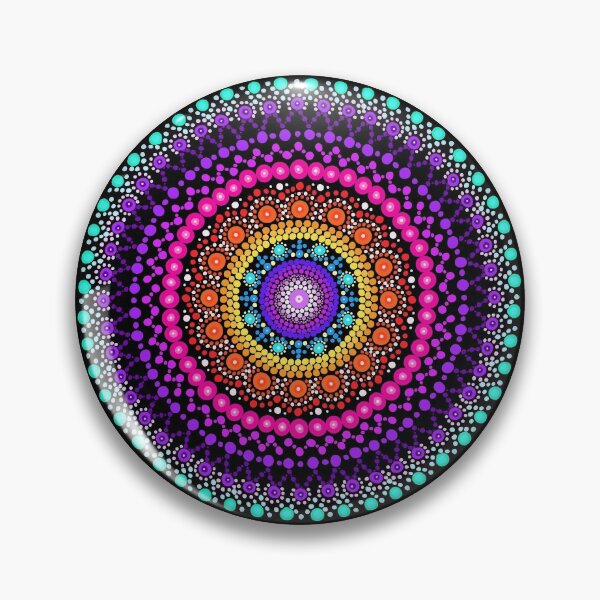 Item preview, Dotted Mandala designed and sold by CorgiButtMedia.