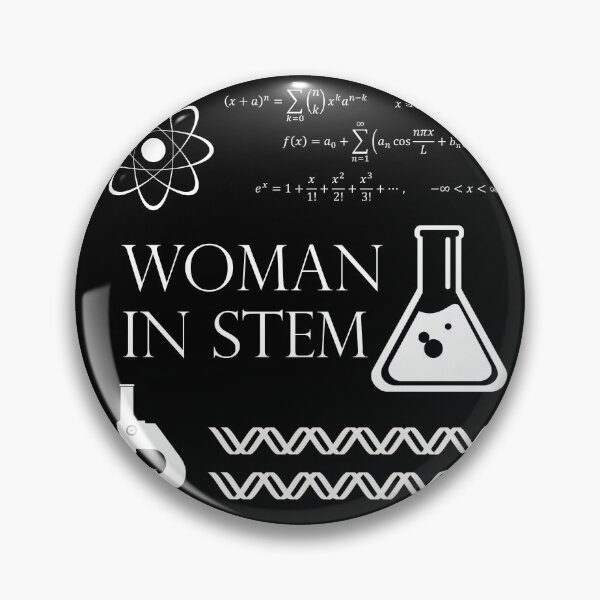 Item preview, i am a woman in stem - black and white designed and sold by introvertcafe.