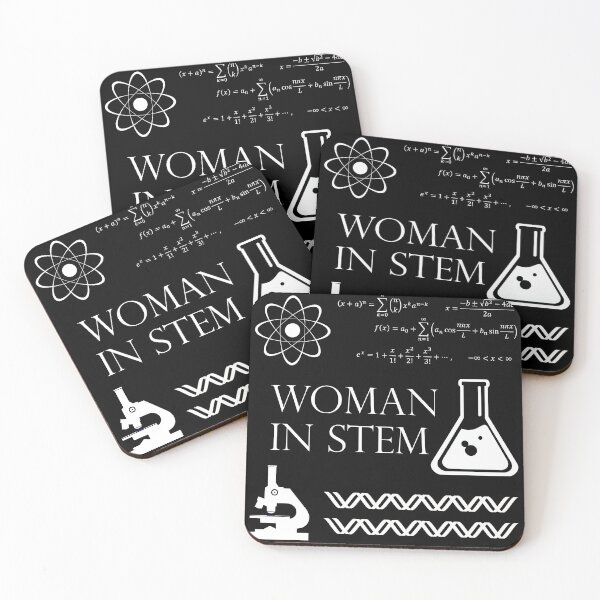Item preview, i am a woman in stem - black and white designed and sold by introvertcafe.