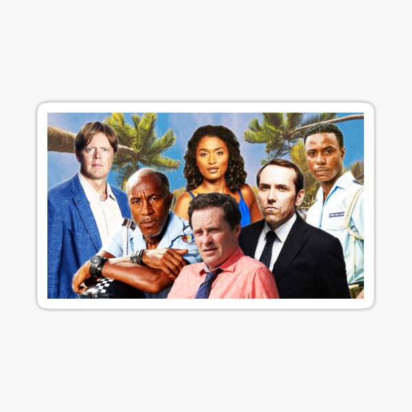 BBC Death in Paradise Sticker