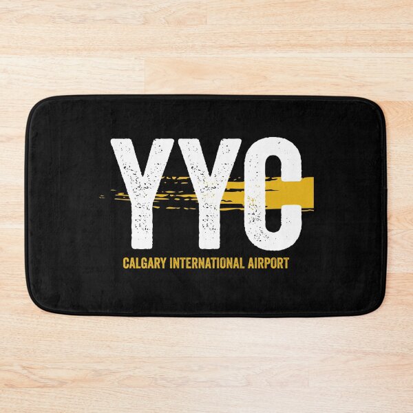 Item preview, YYC, Calgary International Airport, US Airport Code. Flying, travel and pilot souvenir  designed and sold by VFRZone.