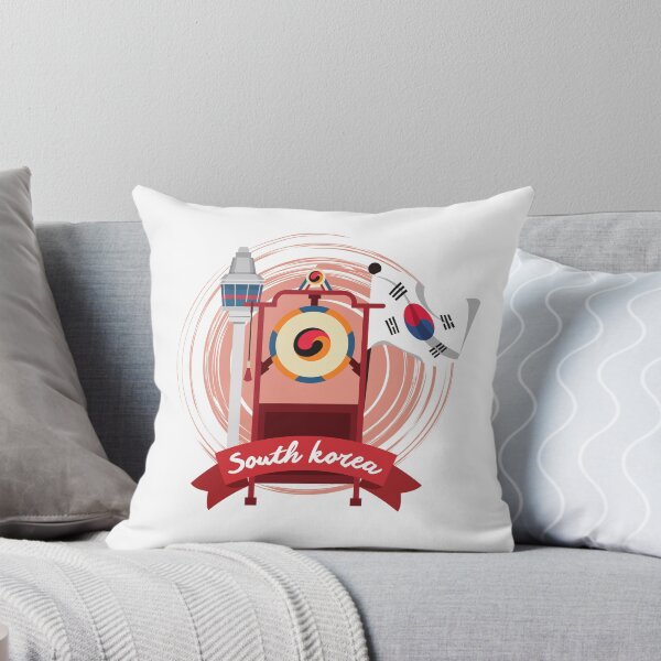 Item preview, South Korea flag, N Seoul Tower, Samgomu  designed and sold by K-LetterCo.
