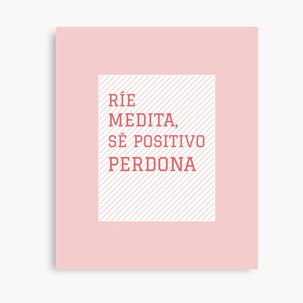 Item preview, Rie, Medita, Sé Positivo, Perdona designed and sold by Ayurveda Fun Store.