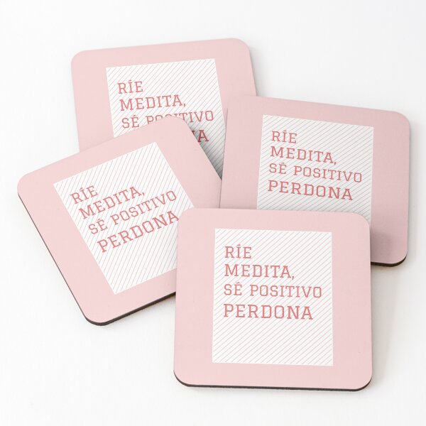 Item preview, Rie, Medita, Sé Positivo, Perdona designed and sold by Ayurveda Fun Store.