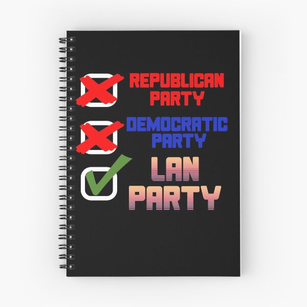 Item preview, LAN Party - PC Gaming, Meme, Democratic Party, Republican Party designed and sold by SpaceDogLaika.
