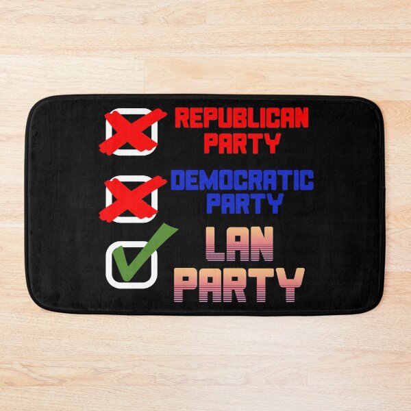 Item preview, LAN Party - PC Gaming, Meme, Democratic Party, Republican Party designed and sold by SpaceDogLaika.