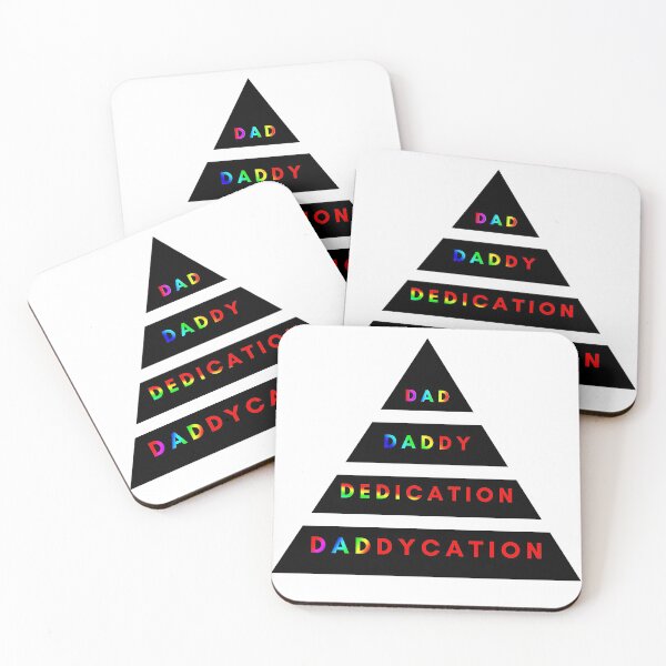 Item preview, Daddycation inspirational pyramid - Dedication - fathers day gift - I love you daddy cooly designed and sold by MDclothingshop.