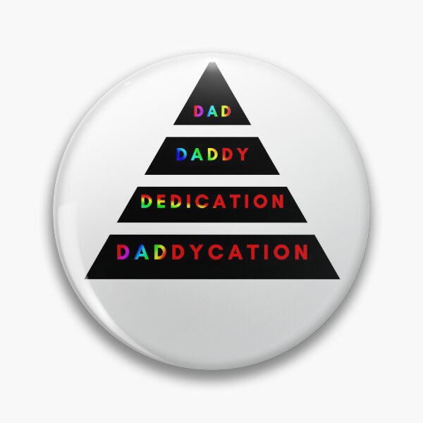 Item preview, Daddycation inspirational pyramid - Dedication - fathers day gift - I love you daddy cooly designed and sold by MDclothingshop.