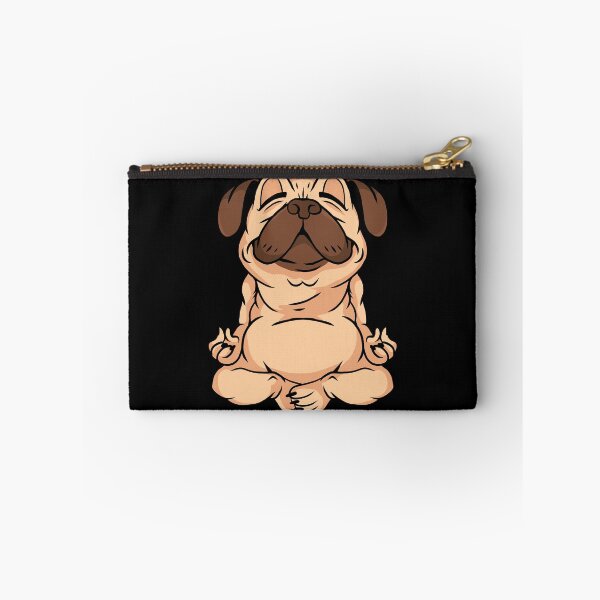Item preview, Pug Doing Yoga designed and sold by OnepixArt.