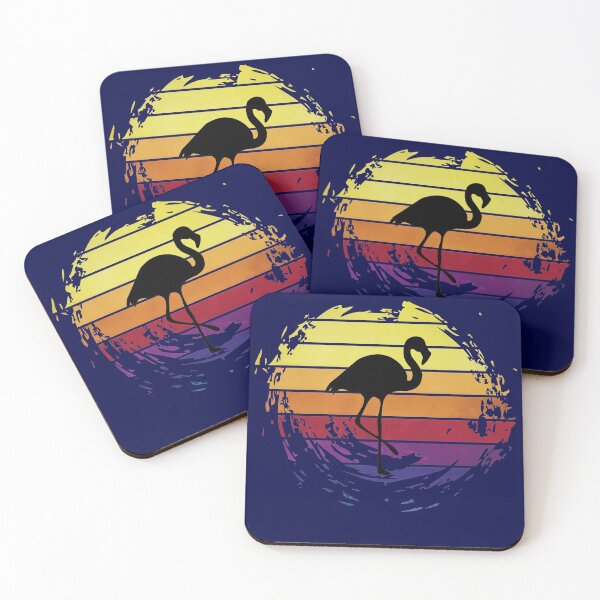 Item preview, Crane avian animal on retrostyle retro background designed and sold by ChatterFox.
