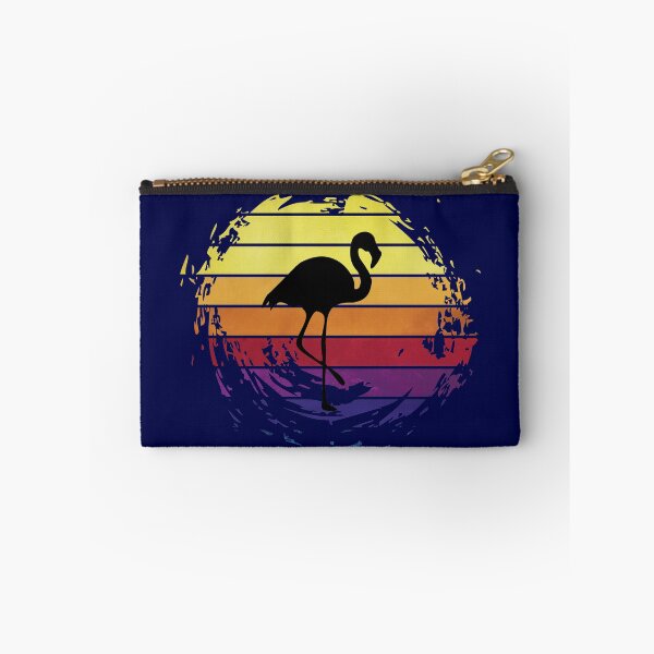 Item preview, Crane avian animal on retrostyle retro background designed and sold by ChatterFox.