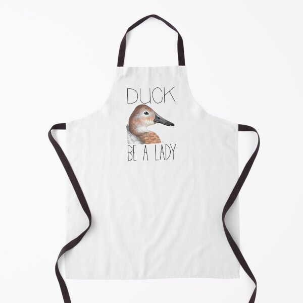 Item preview, Duck Be A Lady (Canvasback) designed and sold by LauraWolfArtist.