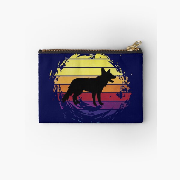 Item preview, Wolf canine animal on retrostyle retro background designed and sold by ChatterFox.