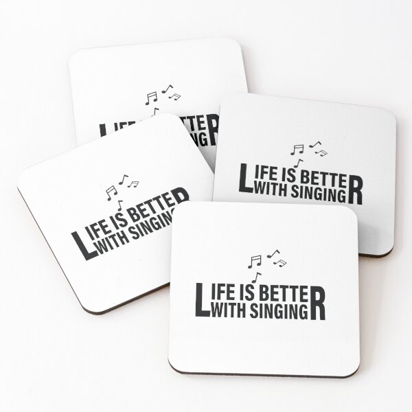 Item preview, Life Is Better with Singing designed and sold by Organization -Shirt.