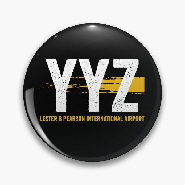 Item preview, YYZ, Toronto International Airport, US Airport Code. Flying, travel and pilot souvenir  designed and sold by VFRZone.