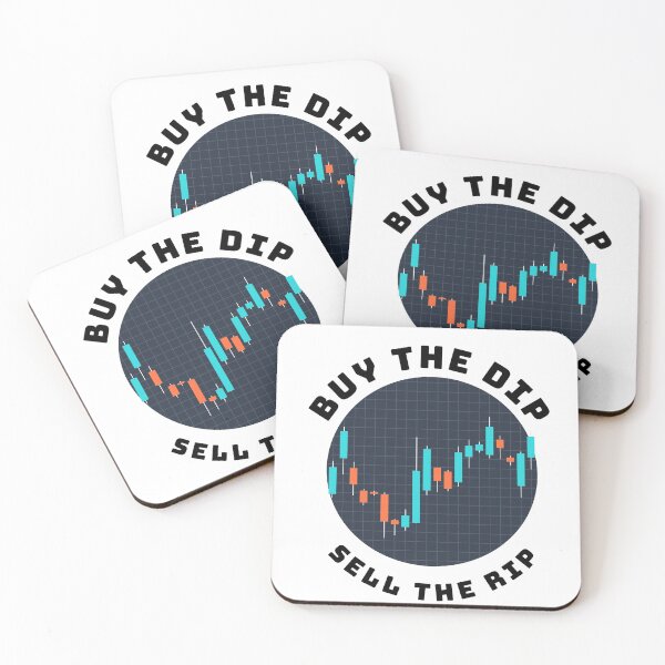 Item preview, Crypto Bitcoin - Buy the DIP Sell the RIP - Black designed and sold by AeroAstro.