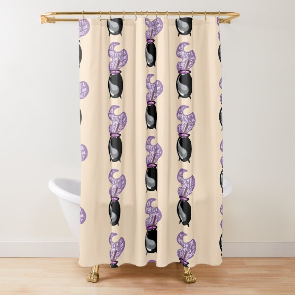 Warner Bros., Bath, Harry Potter Quidditch White Shower Curtain