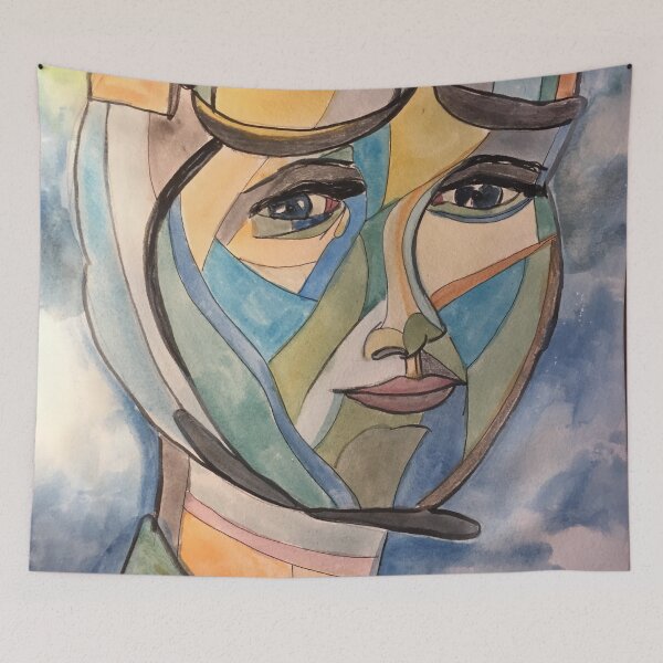 Item preview, Woman Amelia Earhart designed and sold by Anna August.