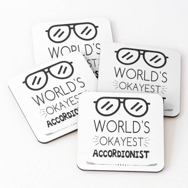 Item preview, The World's Okayest Accordionist - 3 designed and sold by My Cool Store.