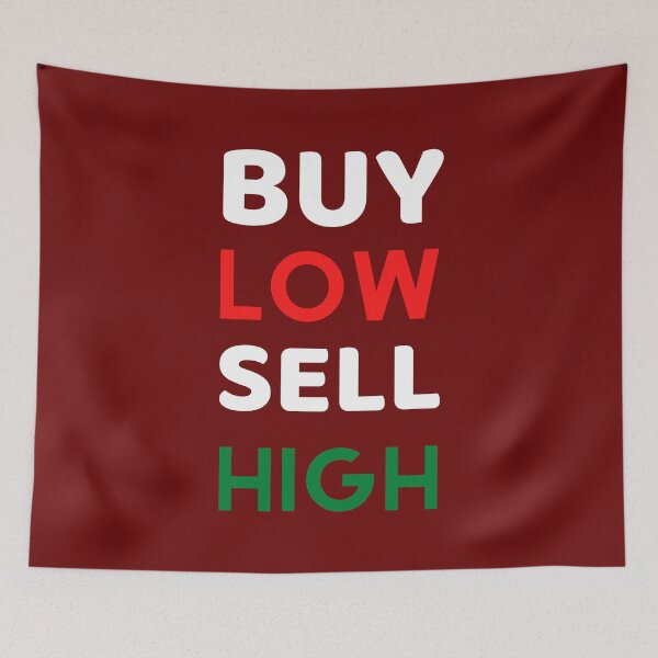 Item preview, Buy LOW Sell HIGH designed and sold by AeroAstro.