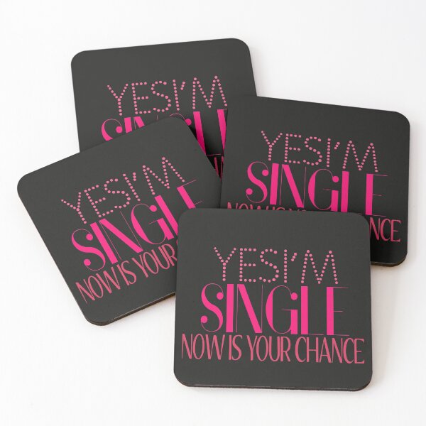 Item preview, Yes I'm Single Now is your chance designed and sold by Aramdesing.