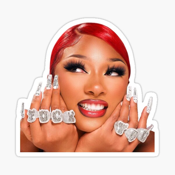 Megan Thee Stallion Loteria Sticker for Sale by Ixchel-Customs