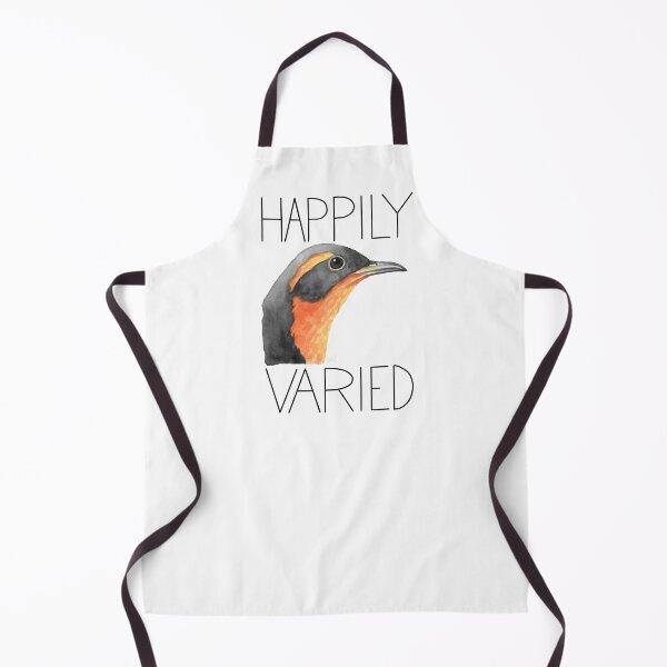 Item preview, Happily Varied (Varied Thrush) designed and sold by LauraWolfArtist.