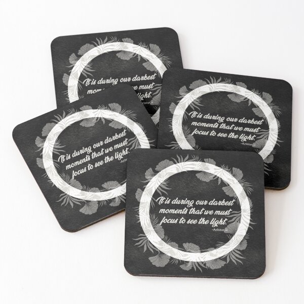 Item preview, It is during our darkest moments that we must focus to see the light. designed and sold by RachWillz.