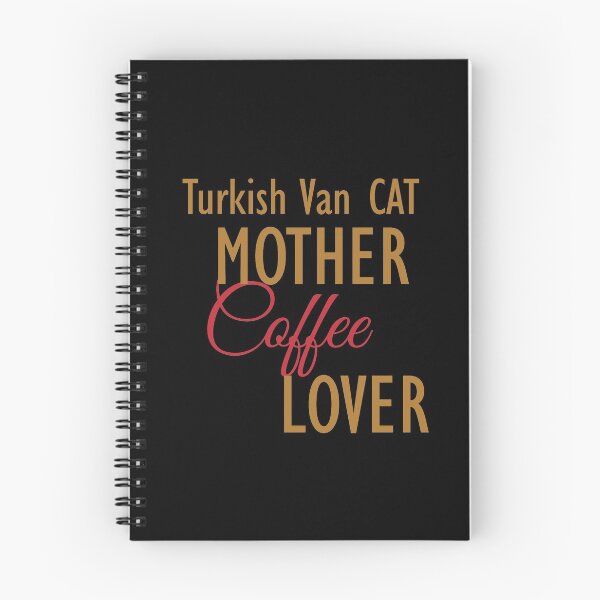 Item preview, Turkish Van CAT Mother Coffee Lover. The perfect clothes and stickers for cat and coffee lovers designed and sold by amrmab.