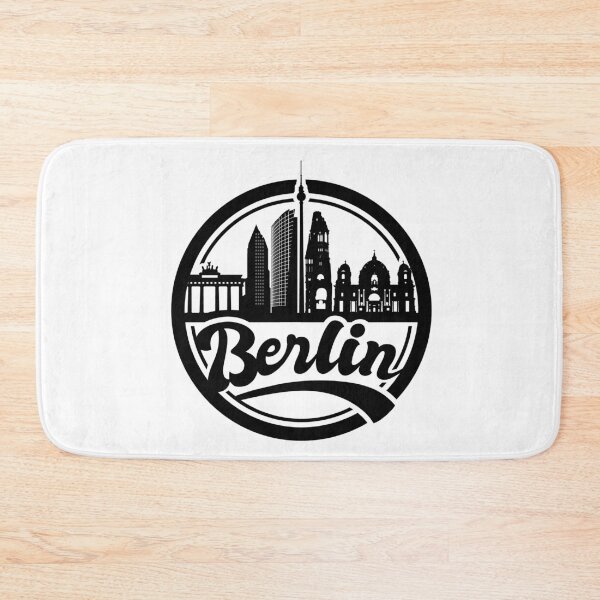Item preview, SKYLINE BERLIN T-SHIRT Shirt Design Gift present birthday christmas designed and sold by Timcito.