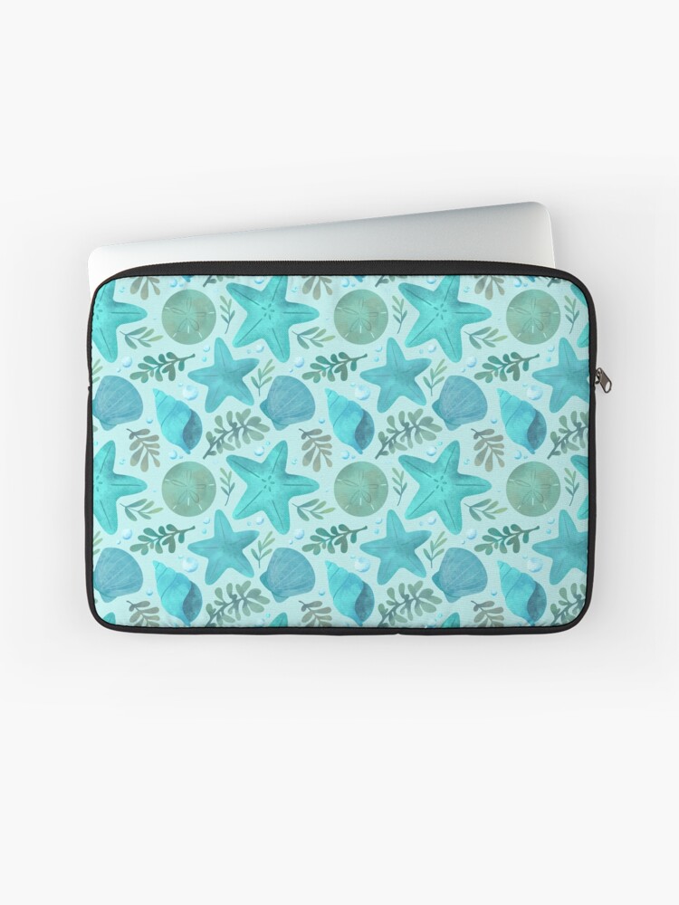 Thumbnail 1 of 2, Laptop Sleeve, Under the Sea designed and sold by ElleMacNeil.