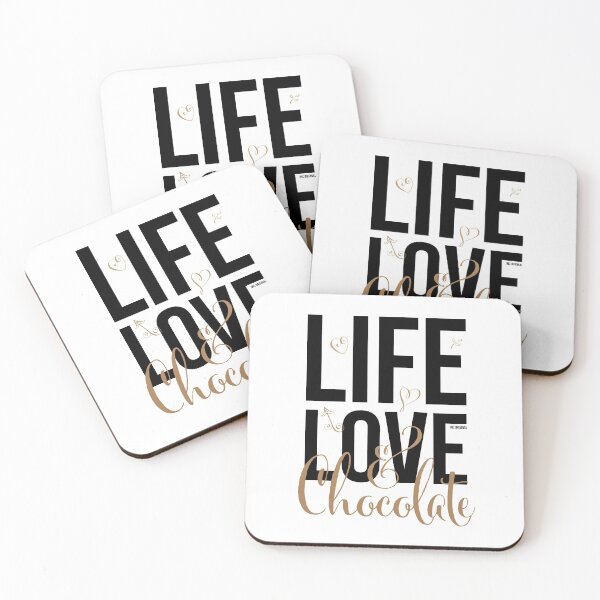Item preview, Life Love and Chocolate designed and sold by Inc-Solutions.
