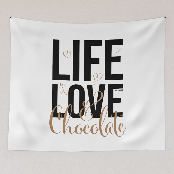Item preview, Life Love and Chocolate designed and sold by Inc-Solutions.