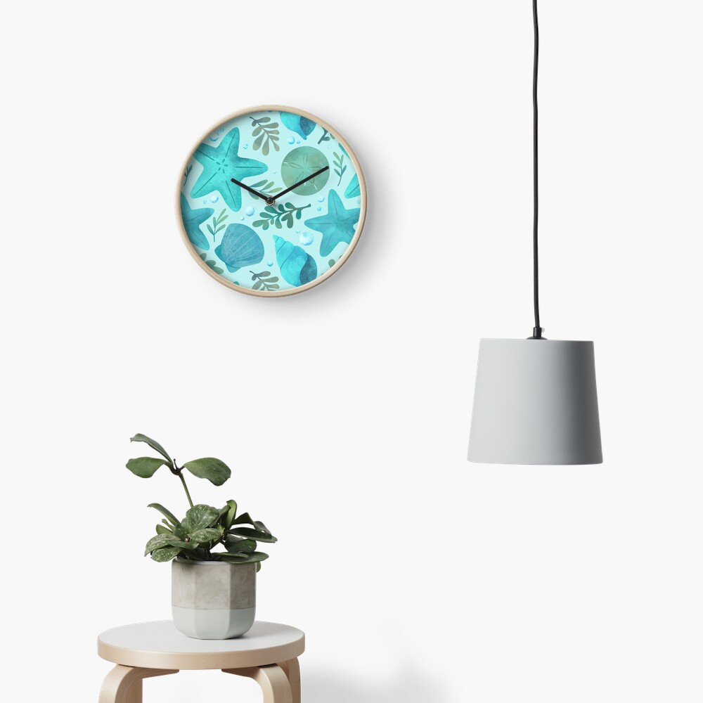 Item preview, Clock designed and sold by ElleMacNeil.