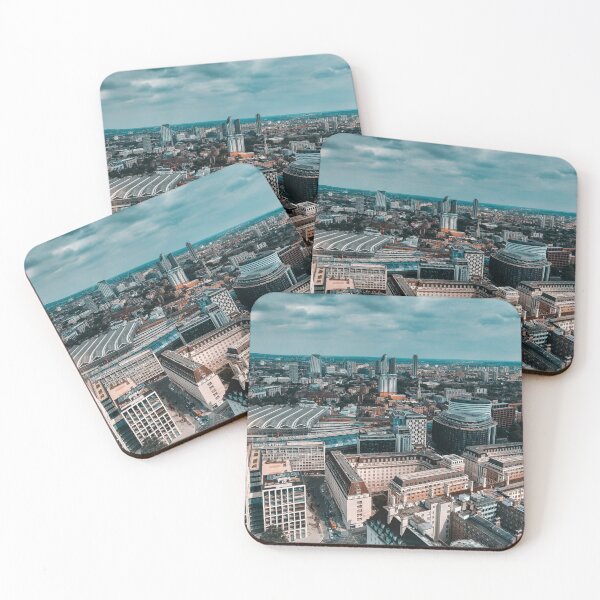 Item preview, Cloudy London Cityscape designed and sold by Neha Dargar.