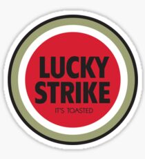 Lucky Strike - "It's Toasted" Sticker