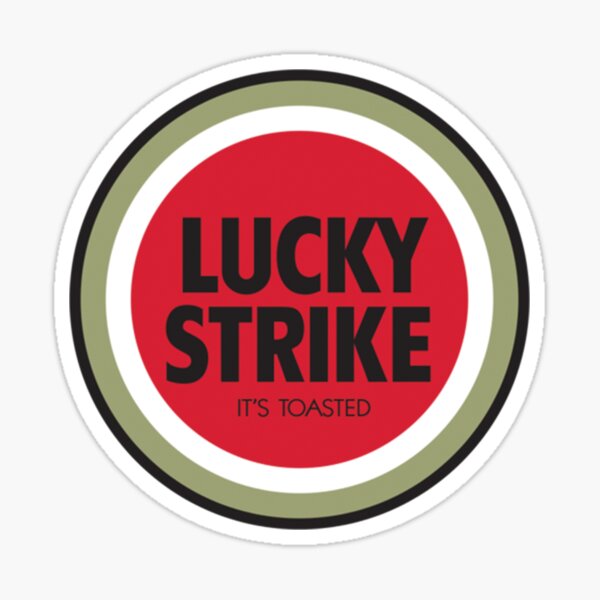 Lucky Strike - "It's Toasted" Sticker