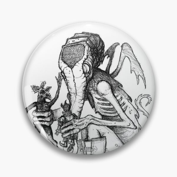 Item preview, The Younger Elder God With Its Playthings designed and sold by Pat R. Steiner.