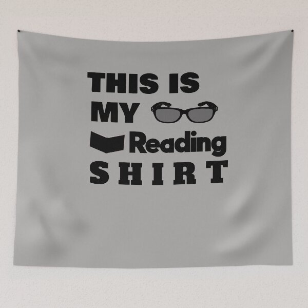 Item preview, This Is My Book Reading Shirt- avid reader designed and sold by SharpThreadZ.