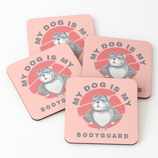 Item preview, My Dog Is My Bodyguard - Funny gift for dogs lover designed and sold by be-great.