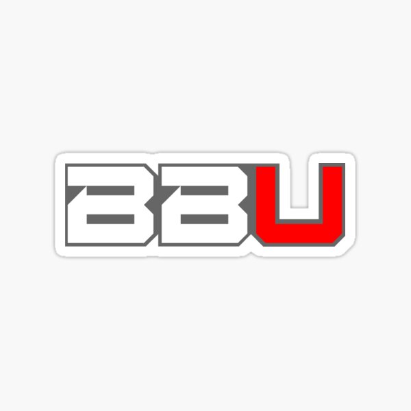 BBU Logo Sticker