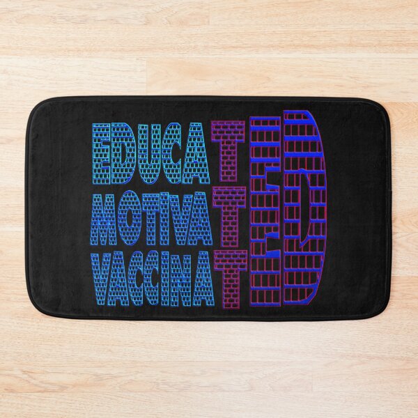 Item preview,  EDUCATED MOTIVATED VACCINATED designed and sold by Ralek.