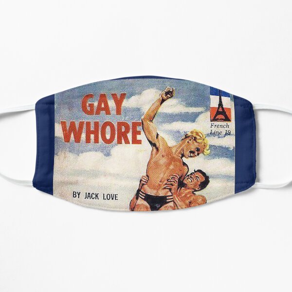 Gay Whore Pulp Novel Cover Mask