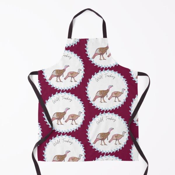 Item preview, Wild Turkey bird art bird species logo designed and sold by TheWaterBirds.